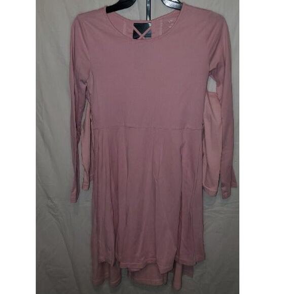 The Children’s Place Girls 2-Pack Pink Long Sleeve Skater Dress Set Size XL (14) - Picture 7 of 7